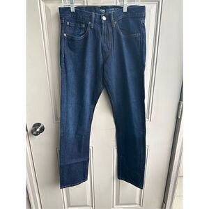 GAP Men's Coupe Standard Mid-Wash Mid-Rise Tapered Straight Leg Jeans Size 30/32